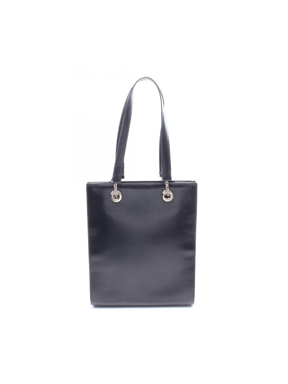 Cartier Tote Bag Panthere Black Leather